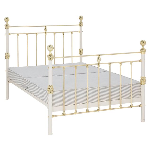 Wrought Iron And Brass Bed Co. George Sprung Bed Frame