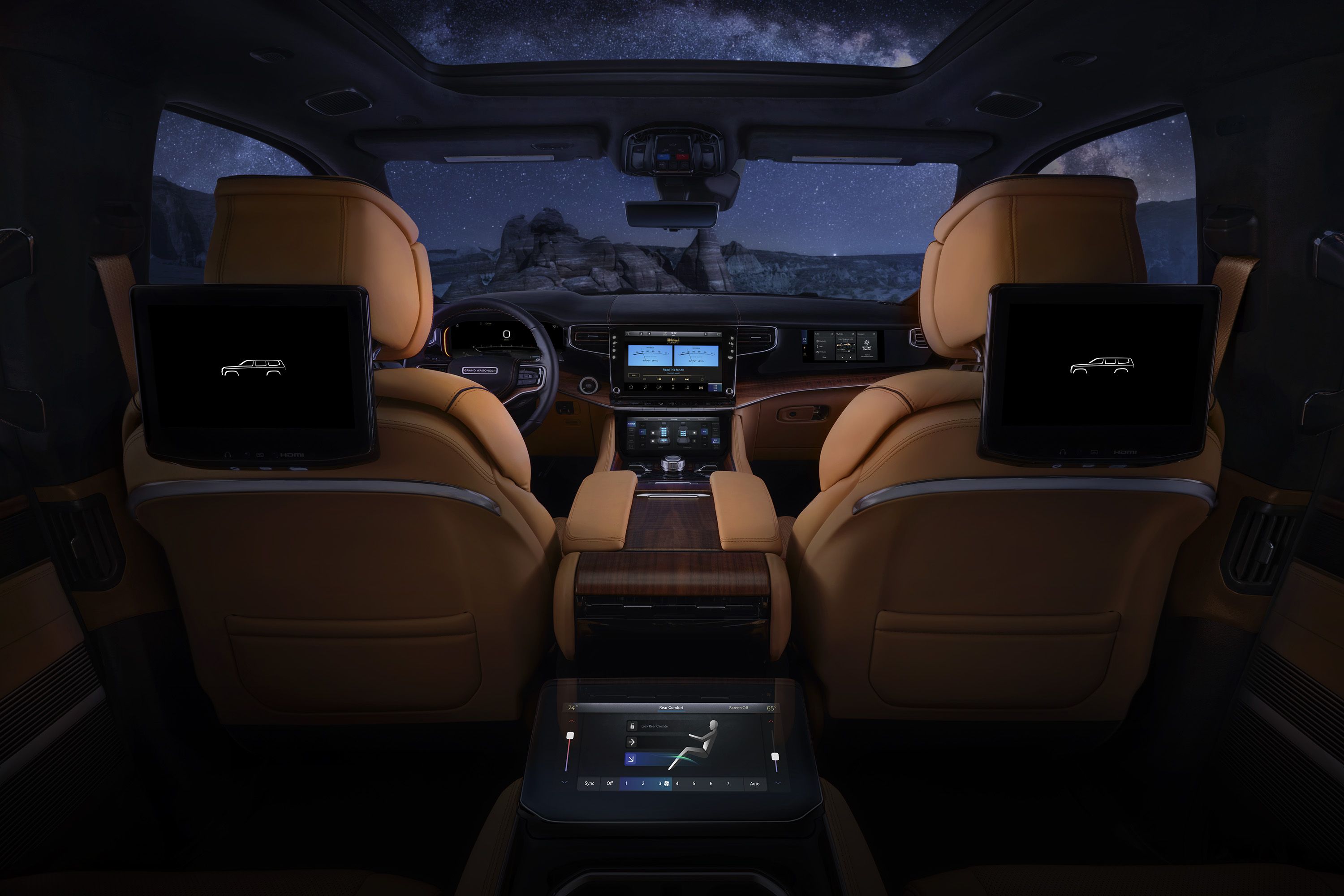 2022 Jeep Wagoneer/Grand Wagoneer Packed with Screens and Tech