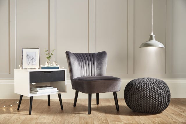 Aldi Velvet Chair