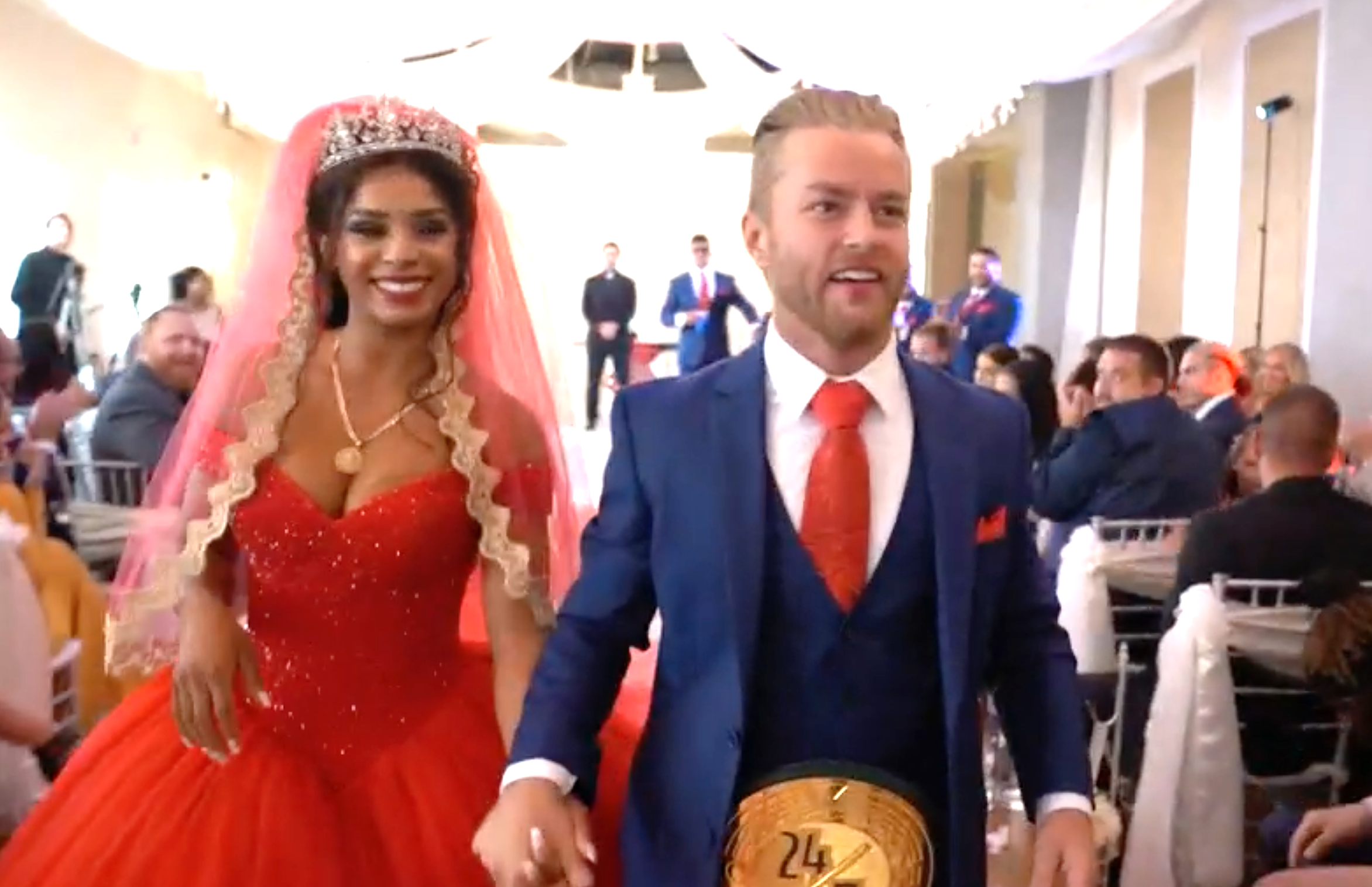 Drake Maverick s wife Renee Michelle talks wedding on WWE TV