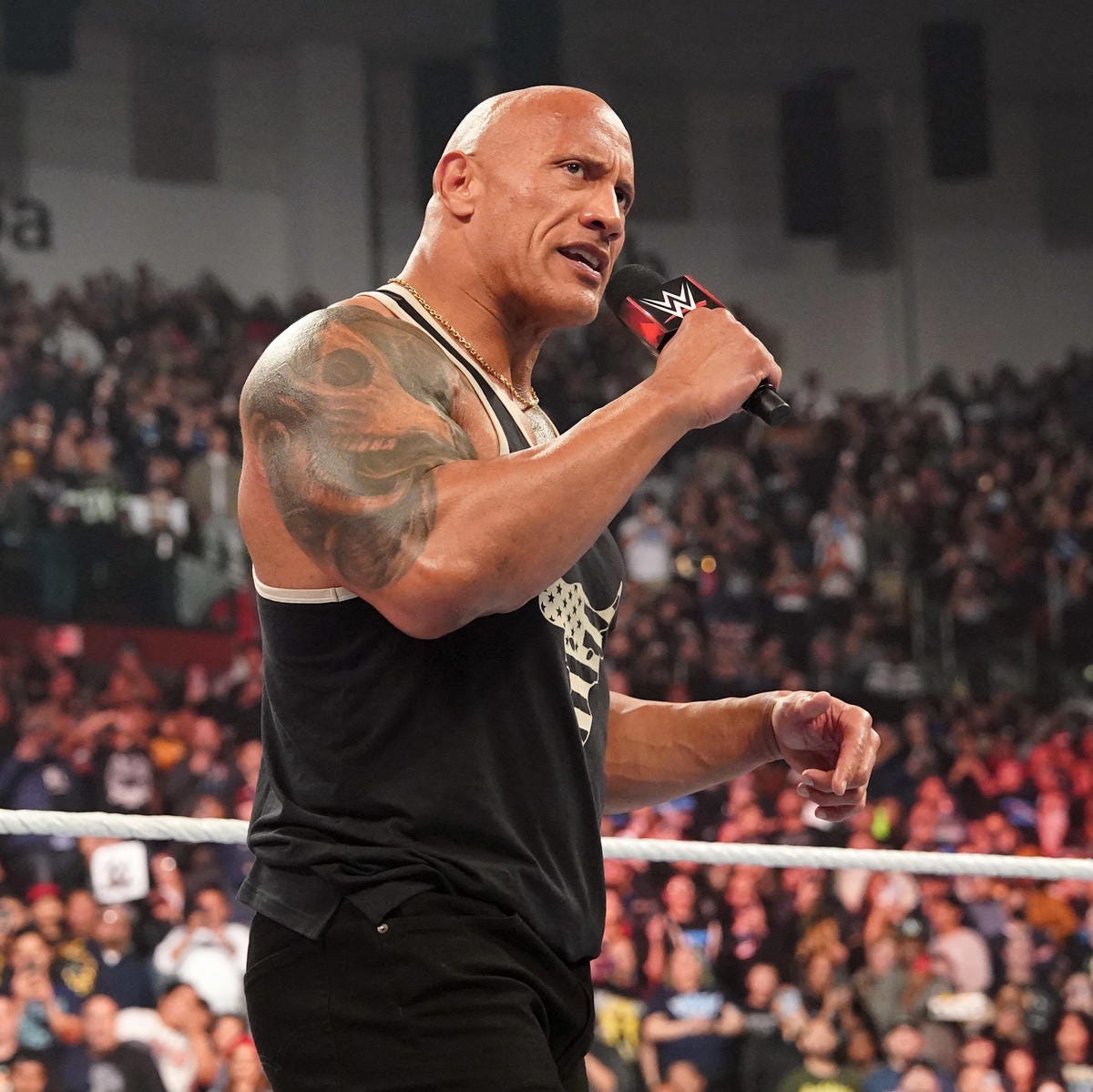 Dwayne 'The Rock' Johnson appears to set WrestleMania 40 match