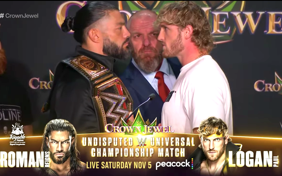 WWE announces Roman Reigns vs Logan Paul for next Crown Jewel show