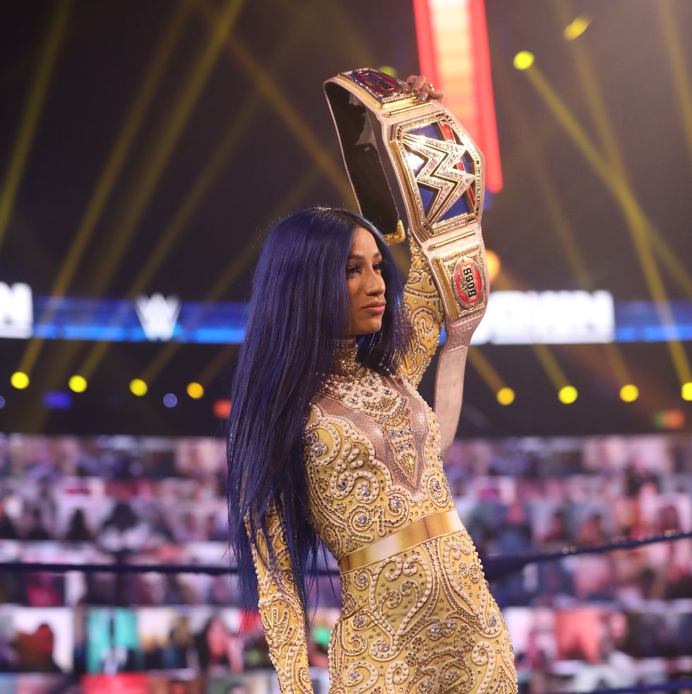 Wwe Sasha Banks Porn Cumshot - WWE suspends Sasha Banks and Naomi after Raw walkout