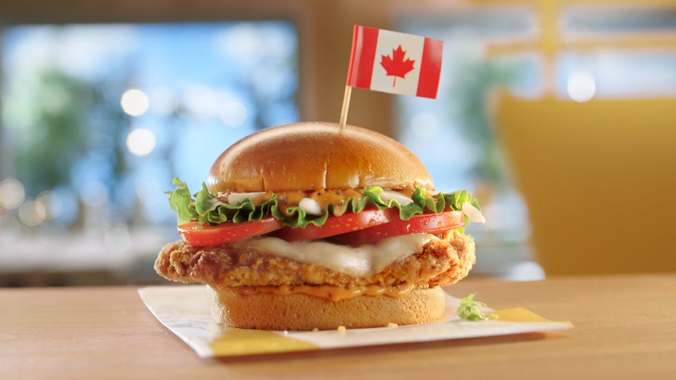 Food, Sandwich, Finger food, Produce, Baked goods, Ingredient, Red, Vegetable, Dish, Cuisine, 