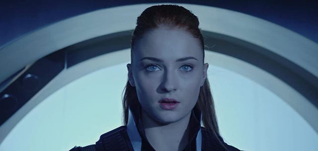 x men apocalipsis 2016, con sophie turner