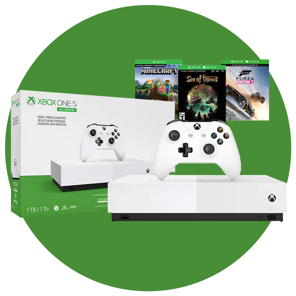 samenwerken Absorberen Ingenieurs Xbox One S All-Digital Console Review - Xbox Ditches Physical Media for  Game Pass Users