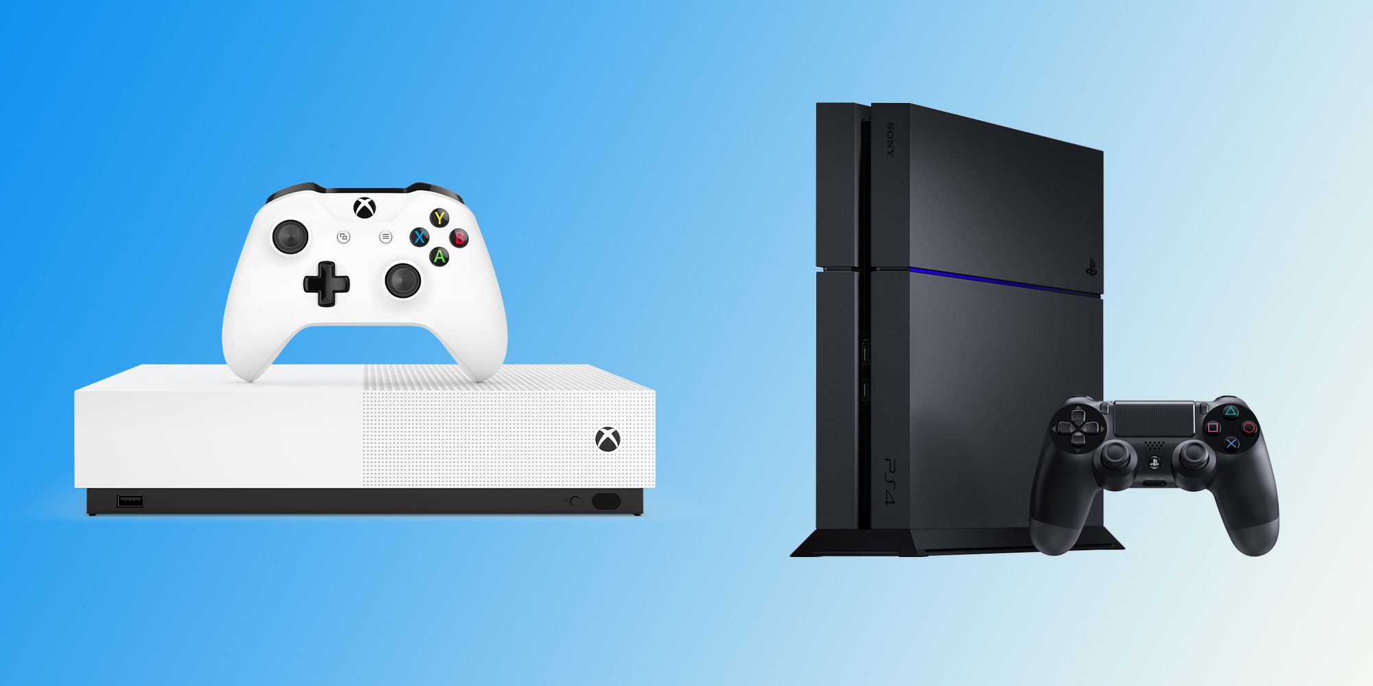 Sony playstation 4 on sale vs xbox one