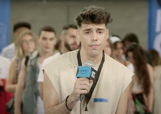 xeinn en su casting para 'ot 2023'