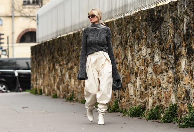 Ellas lo tienen claro: el pantalón blanco sí es para el invierno