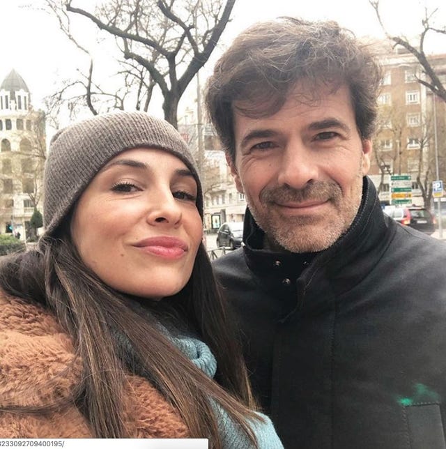 xenia tostado y rodolfo sancho en una imagen de su instagram