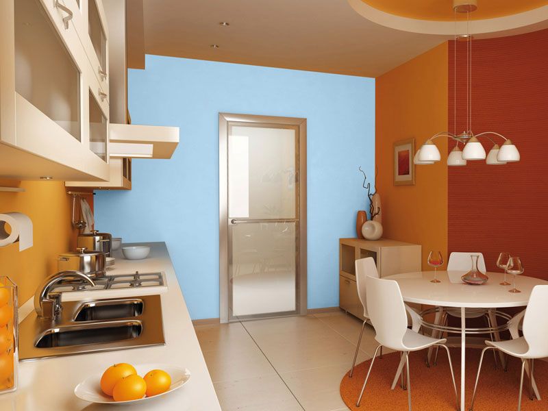 Room, Orange, Interior design, Property, Furniture, Yellow, Building, Ceiling, Wall, House, 