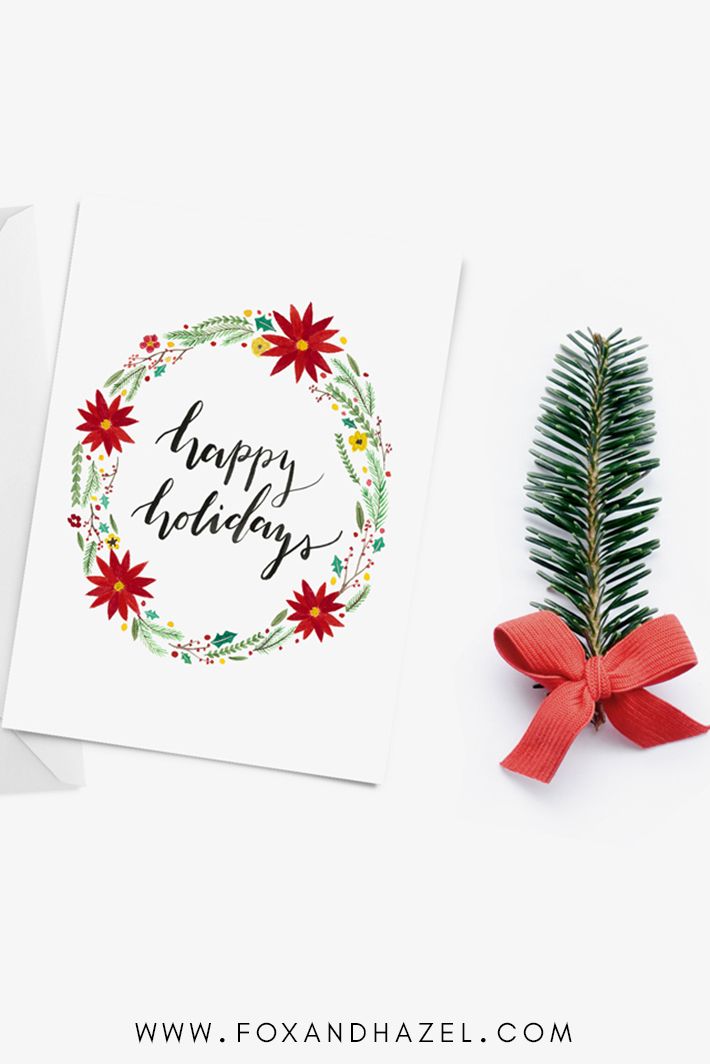 45 Fun Diy Christmas Cards Homemade