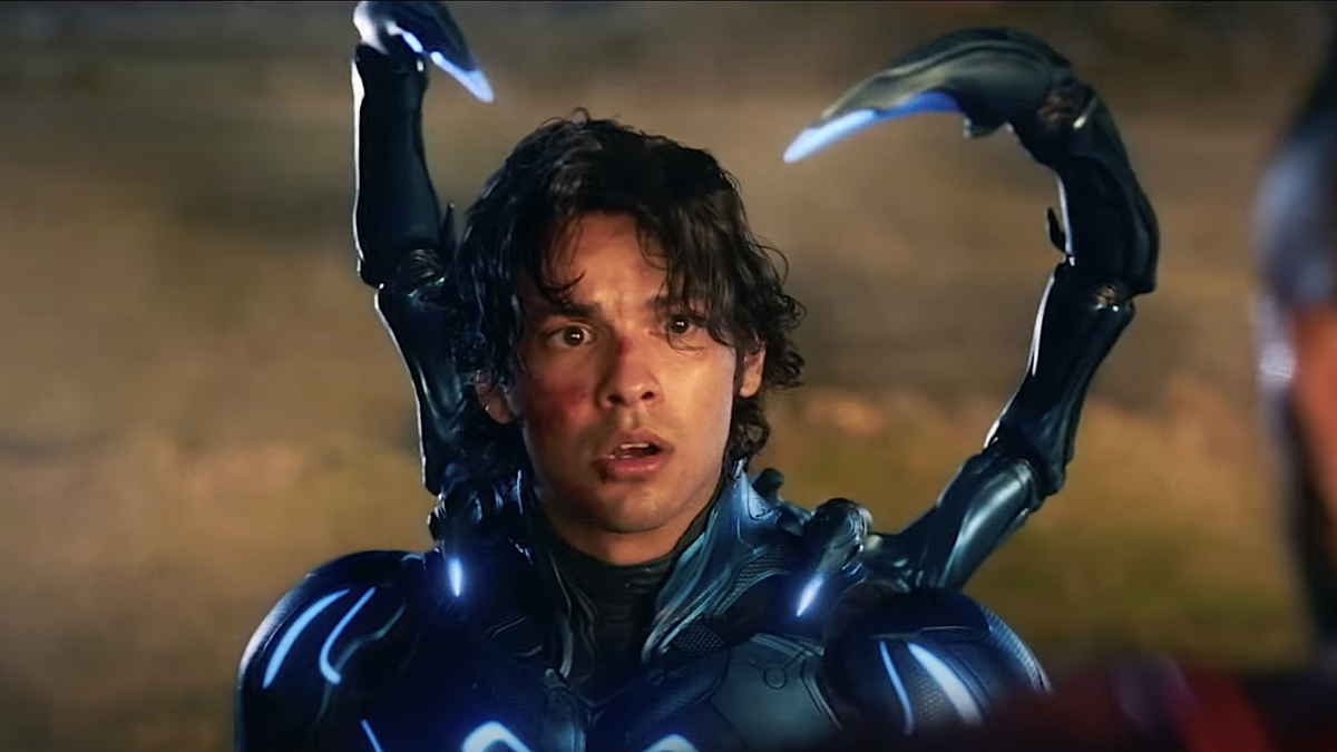 New Blue Beetle trailer shows off the Scarab's powers