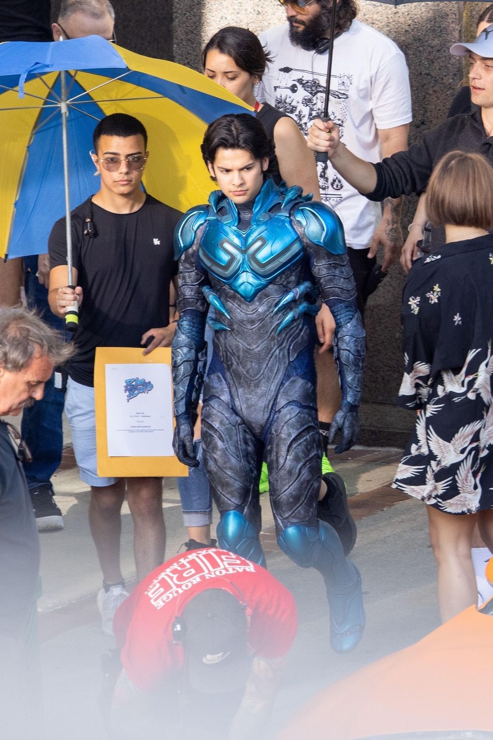 Xolo Maridueña becomes Blue Beetle in upcoming movie