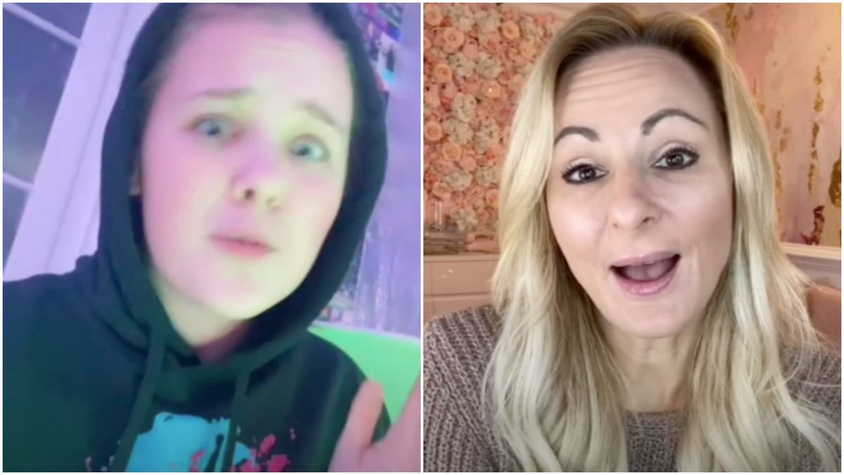 Jojo Siwa Sex Tape - JoJo Siwa Starts 'Dance Moms' TikTok Drama with Christi Lukasiak