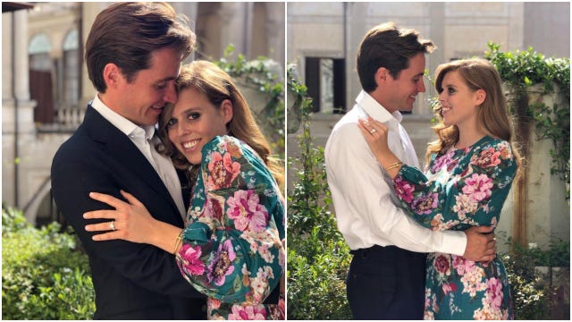 See Princess Beatrice and Edoardo Mapelli Mozzi s Engagement Pics