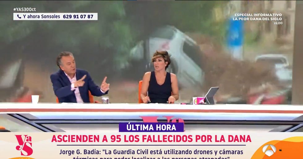 la discusion entre sonsoles onega y roberto brasero