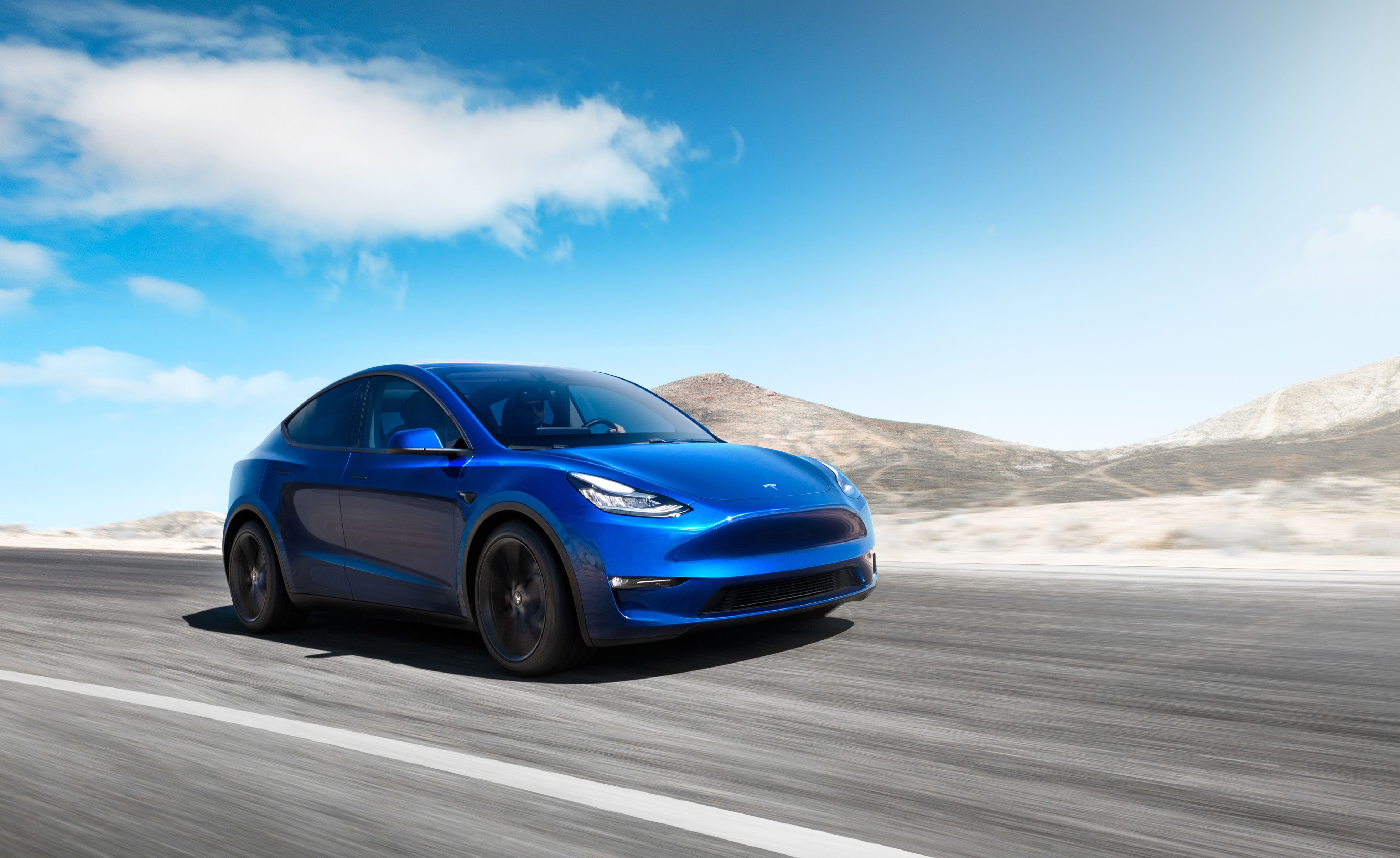 Car body, Model Y - Tesla Studios