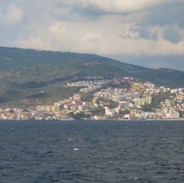 Yalova on Armutlu Peninsula Facing Sea of Marmara and Samanli Mountain Ranges Behind