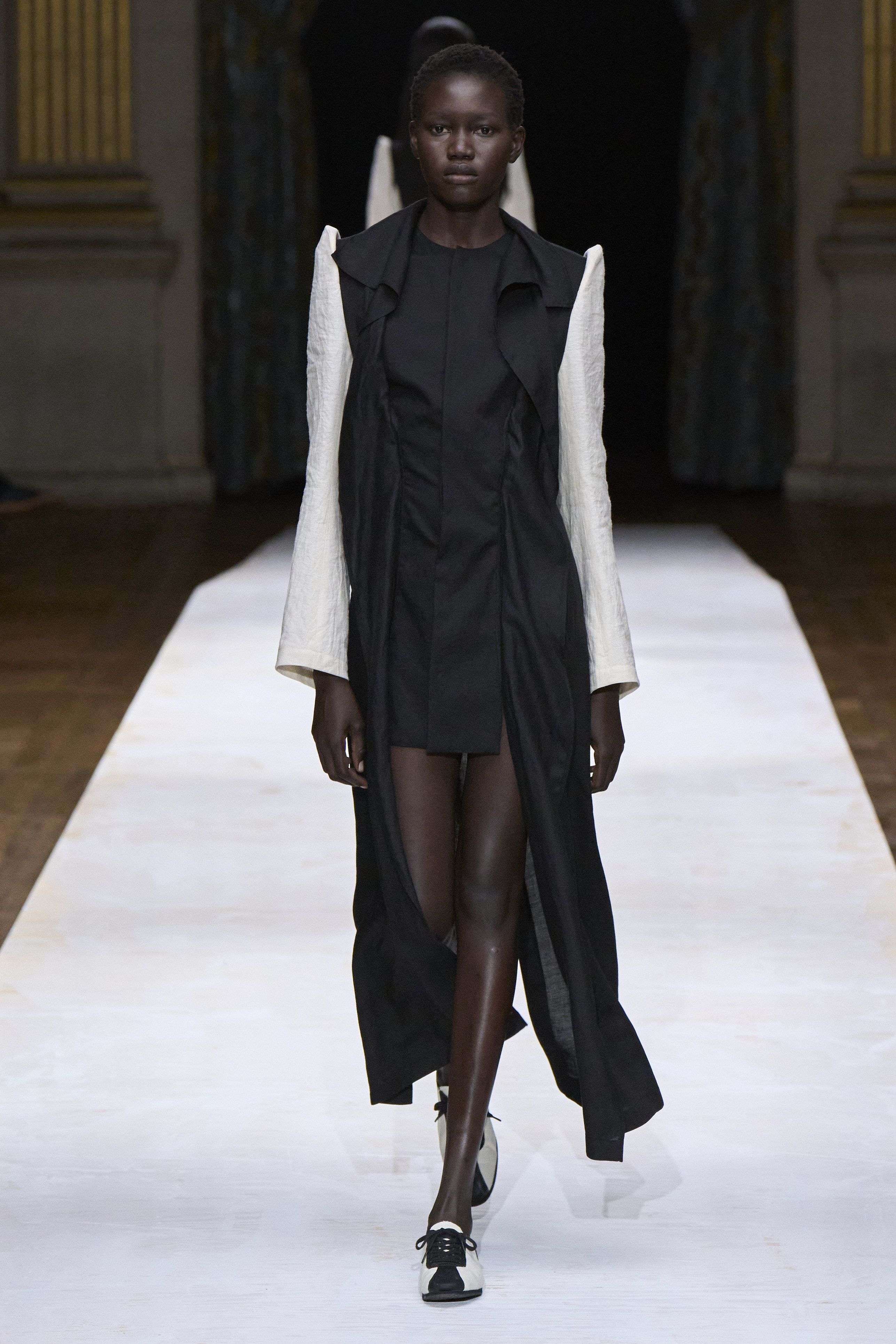 Yohji Yamamoto ヨウジヤマモト　2024SS半袖トップス Yohji Yamamoto/2024ss] Y&Y PT HALF SLEEVE T☆国内直営店
