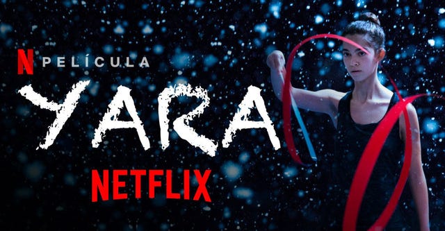cartel promocional de yara, pelicula de netflix