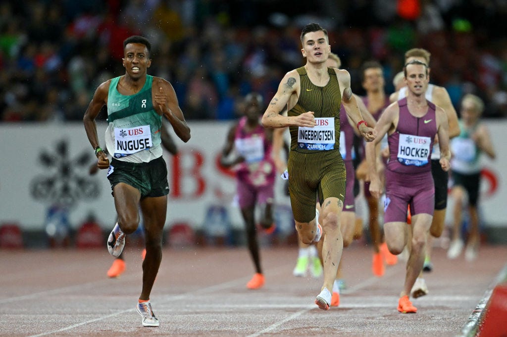 Yared Nuguse steals the show at the Olympic revenge in the 1500-meter run