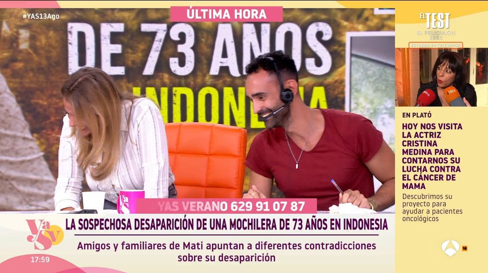 El imprevisto accidente de Pepa Romero en pleno directo de 'YAS Verano'