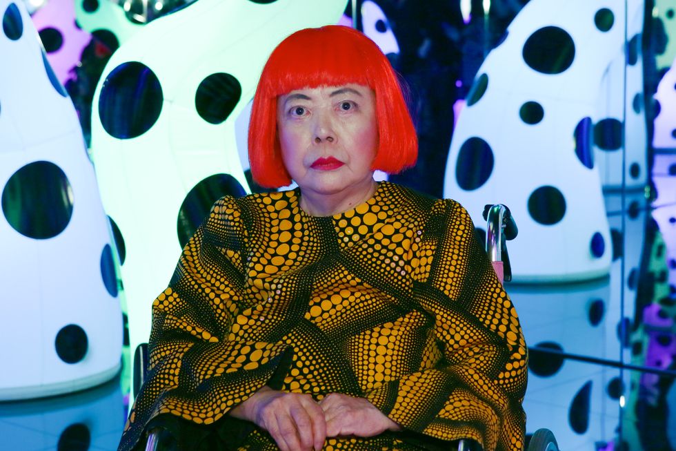Yayoi Kusama "I Who Have Arrived In Heaven" Exhibition - Press Preview