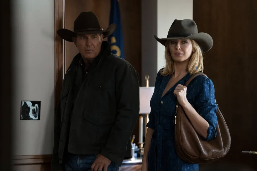 kevin costner, kelly reilly, yellowstone