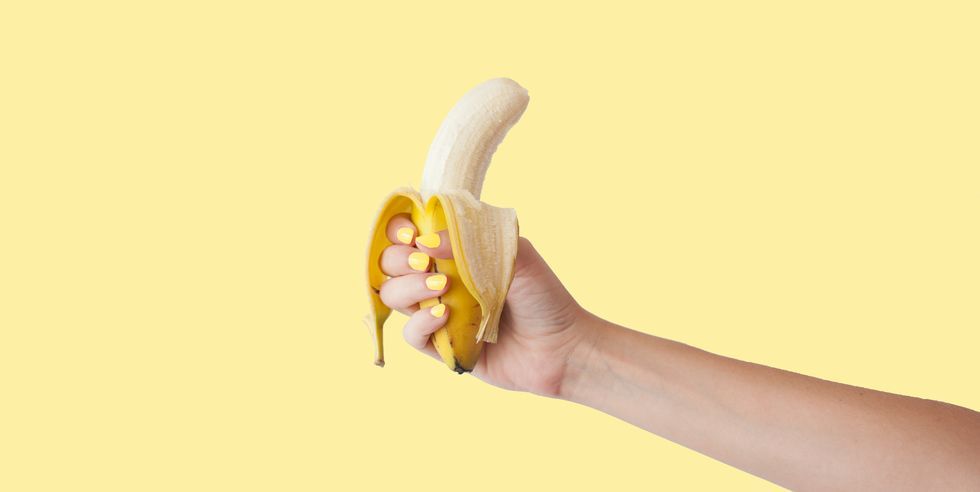 banana family, banana, finger, joint, hand, ear, plant, thumb, food, gesture,