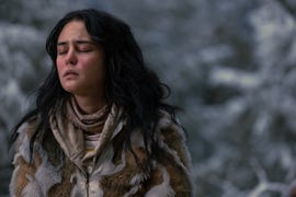 courtney eaton as teen lottie in yellowjackets, "two truths and a lie" photo credit kailey schwermanshowtime