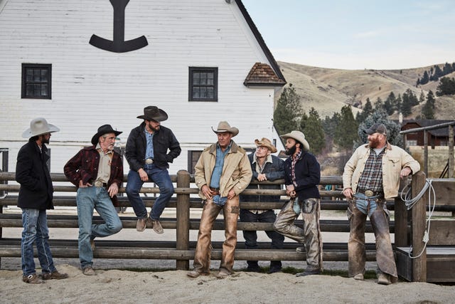 See Photos of the Yellowstone Cast: Then and Now