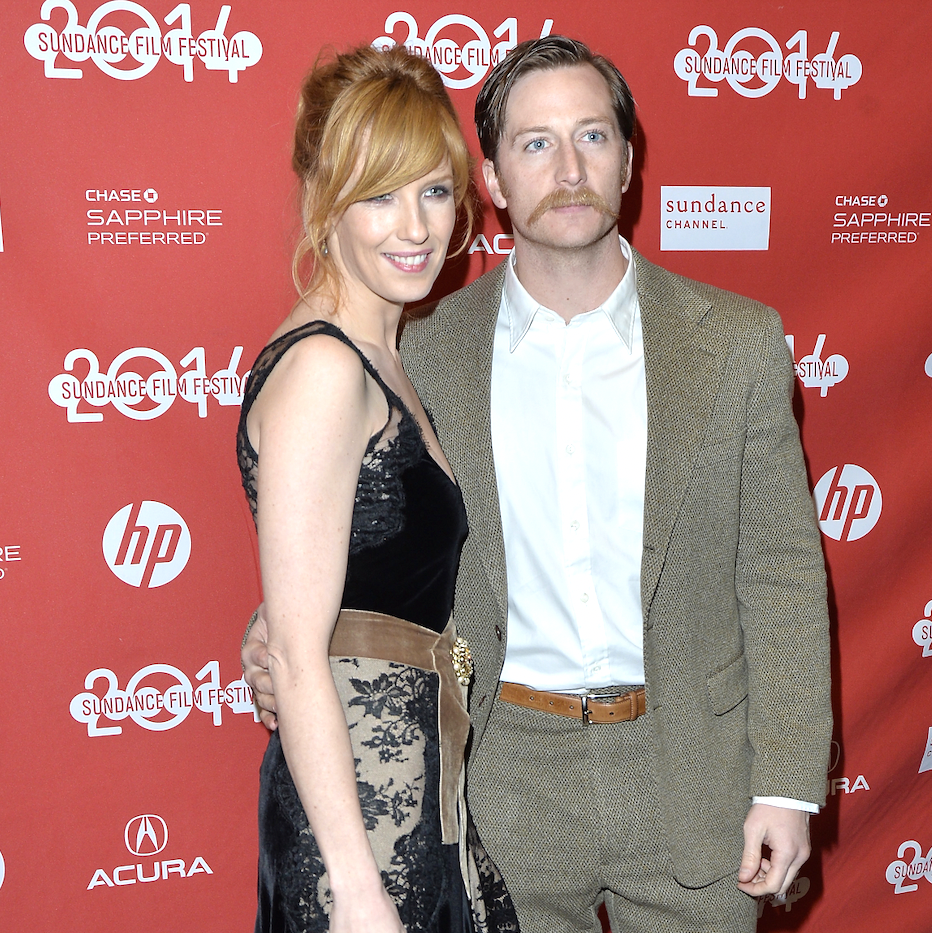 'yellowstone' season 5 cast member kelly reilly with husband