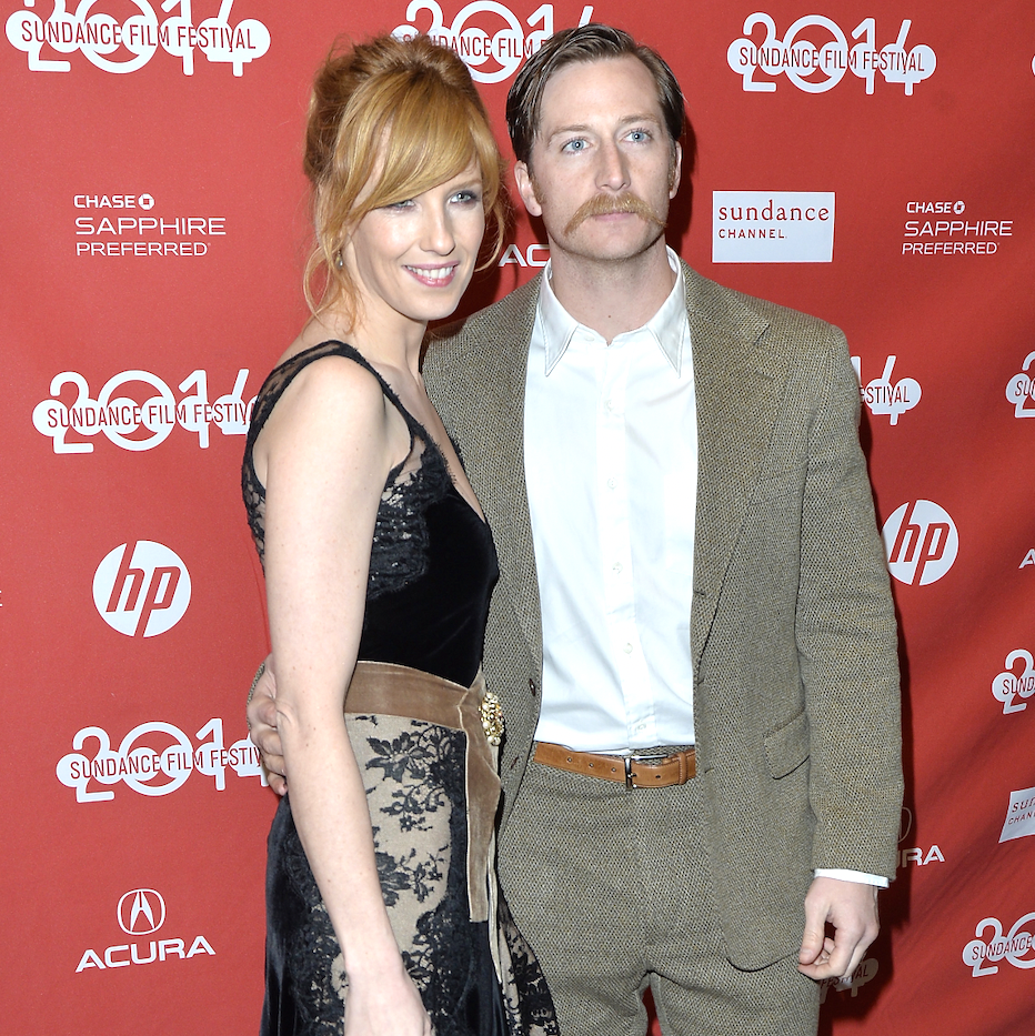 'yellowstone' season 5 cast member kelly reilly with husband