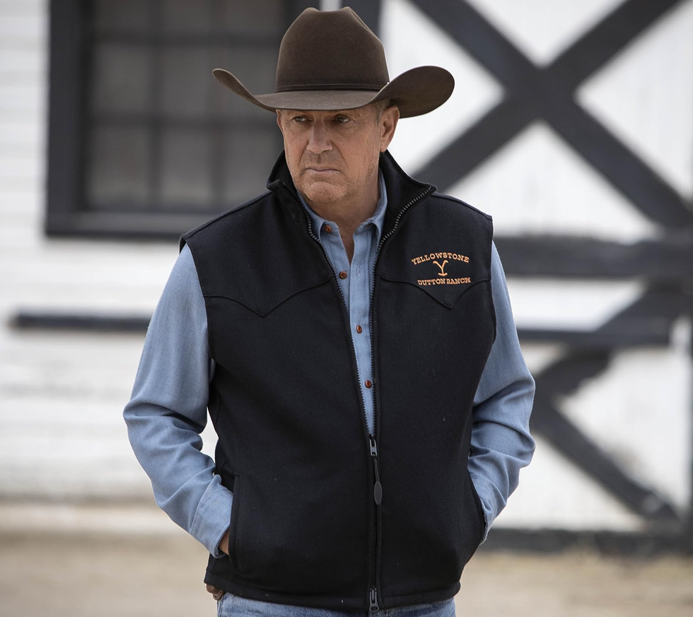 kevin costner as john dutton in 'yellowstone'