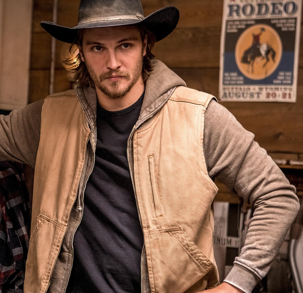 luke grimes as kayce dutton