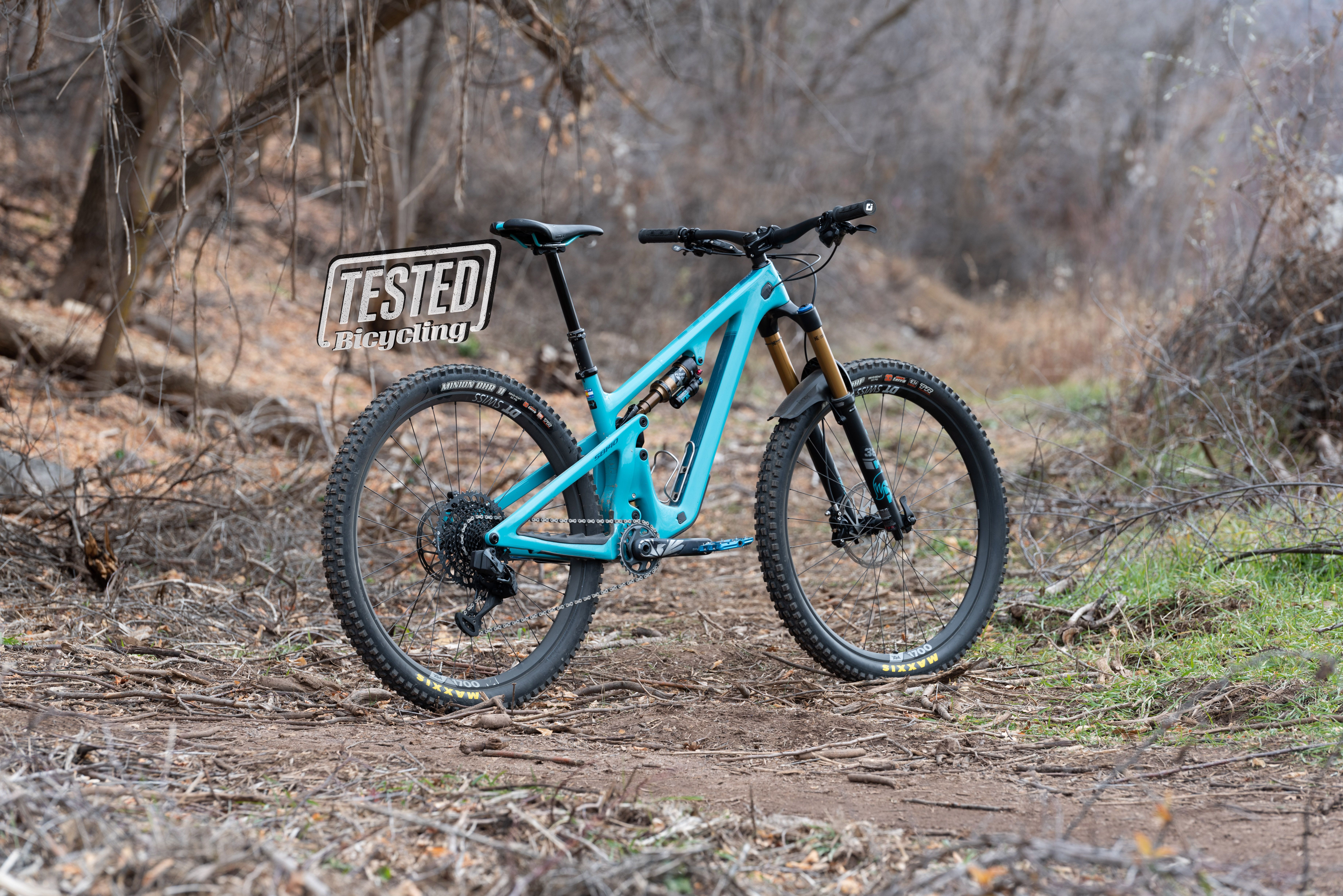 Yeti Cycles SB140 C2 GX build, turquoise large - The Bike Lab