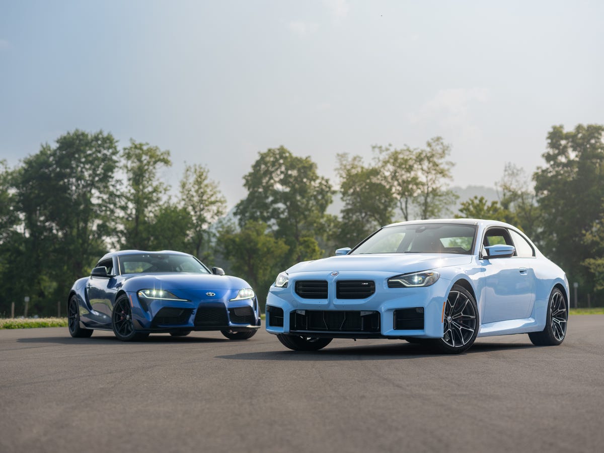 BMW M2 vs Toyota GR Supra: Photos From Lime Rock Park Track Test