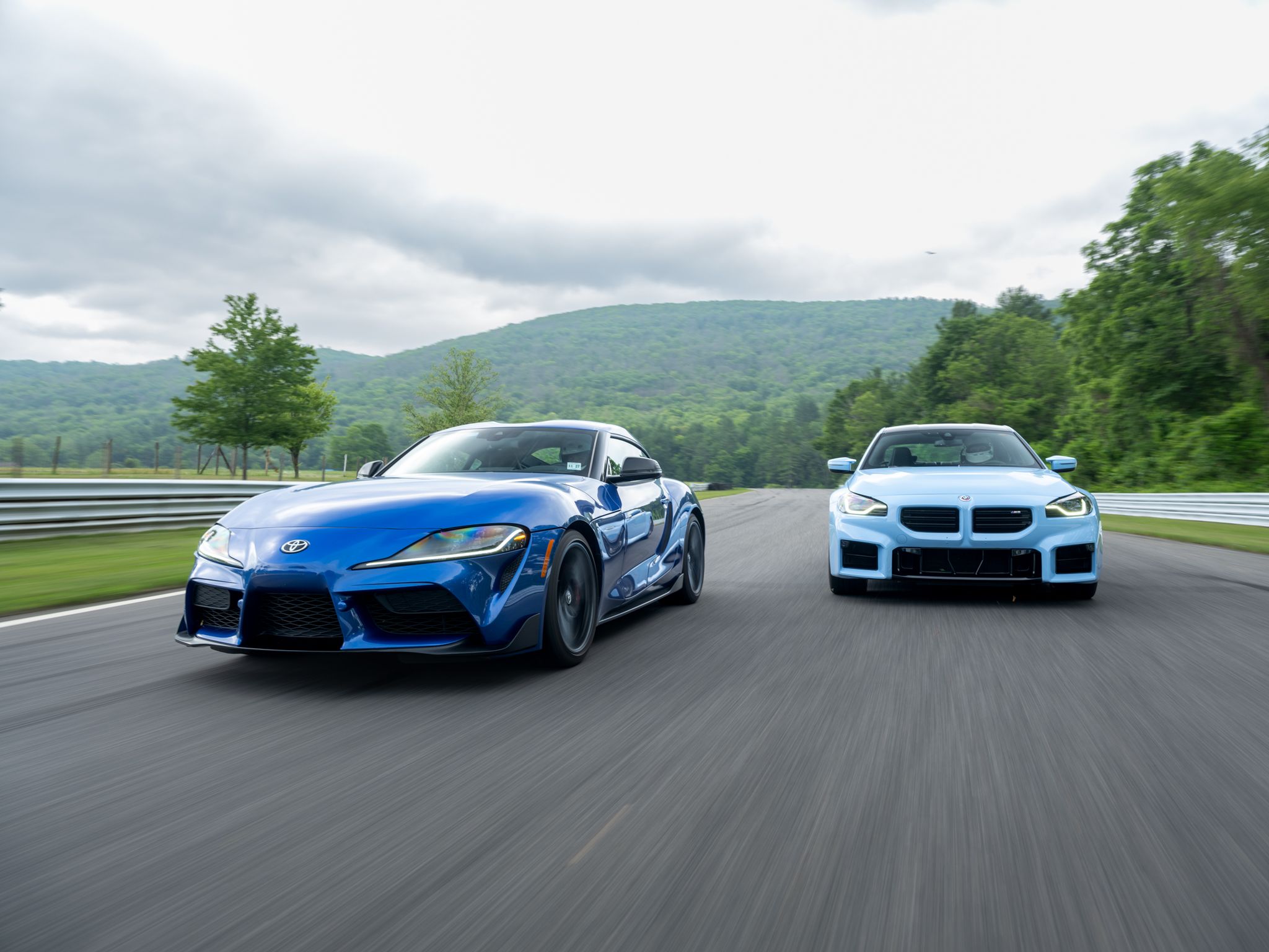 2023 BMW M2 vs. Toyota GR Supra: Track Test