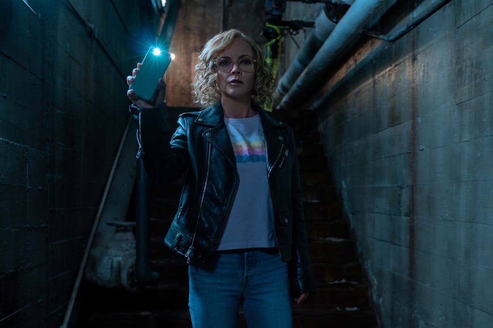 christina ricci as misty in yellowjackets, episode 5, season 3, streaming on paramount with showtime, 2025 photo credit colin bentleyparamount with showtime