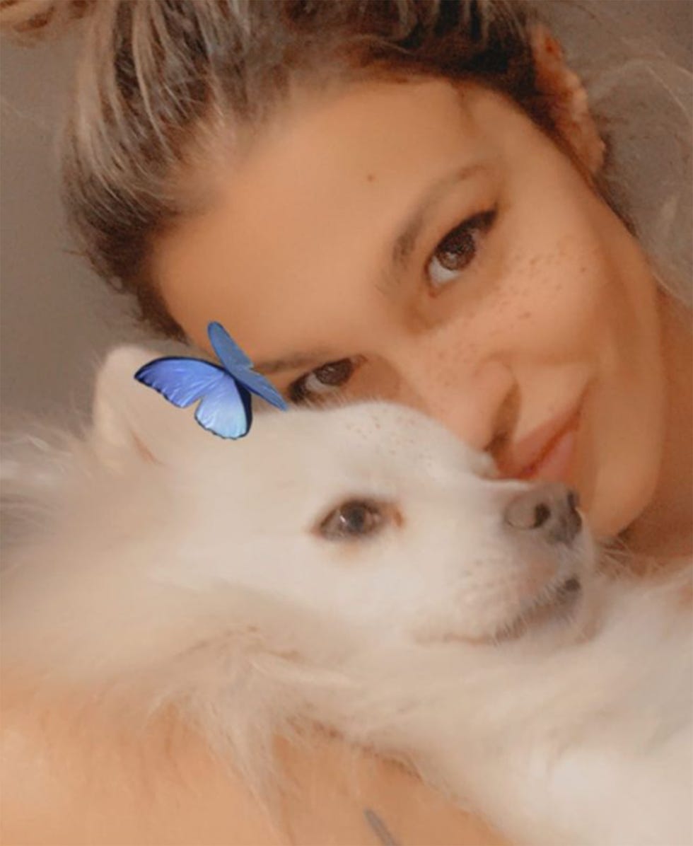 ylenia y su perro