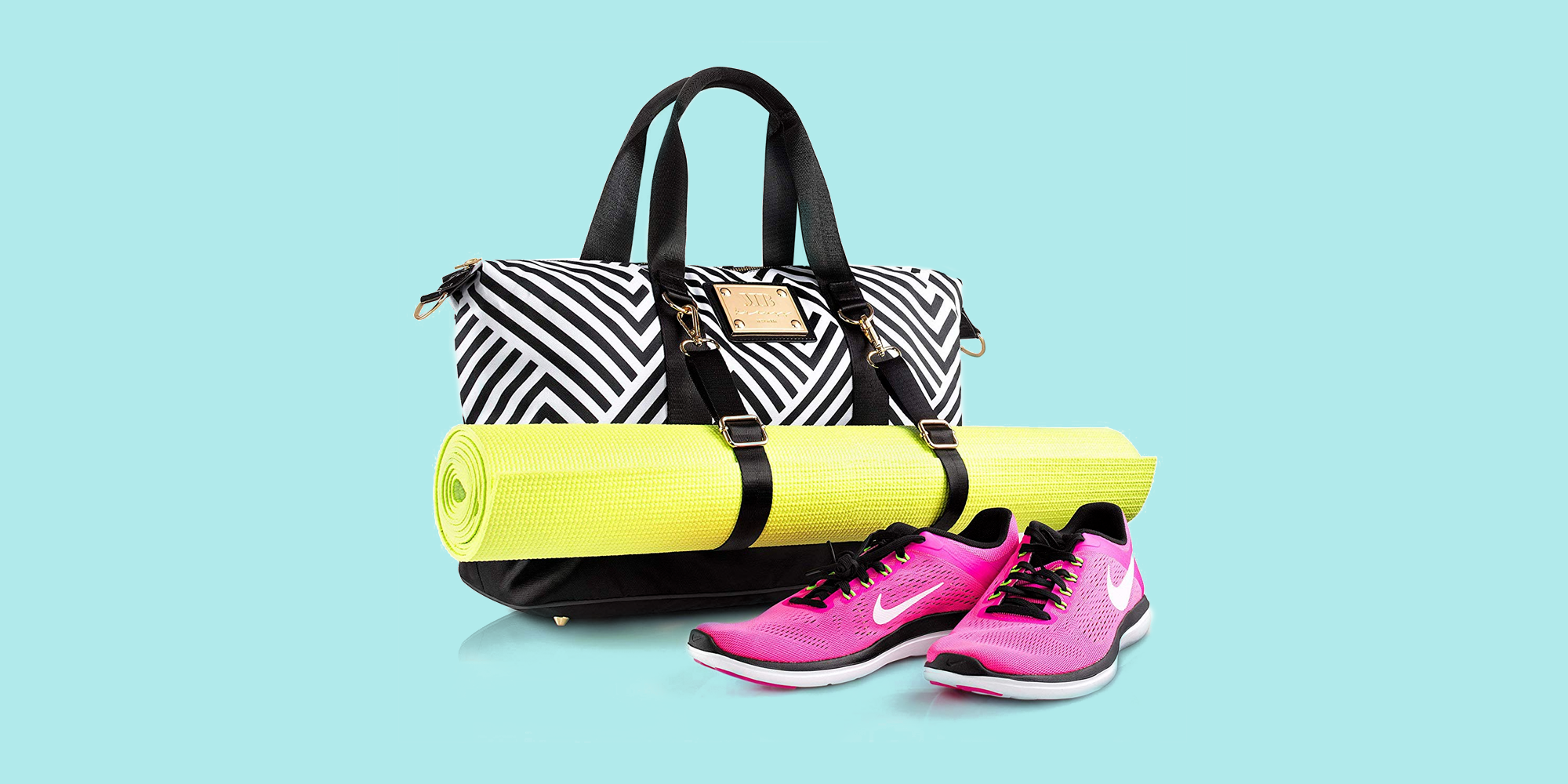 2-in-1 Yoga Mat Carrier & Tote Bag, Exercise
