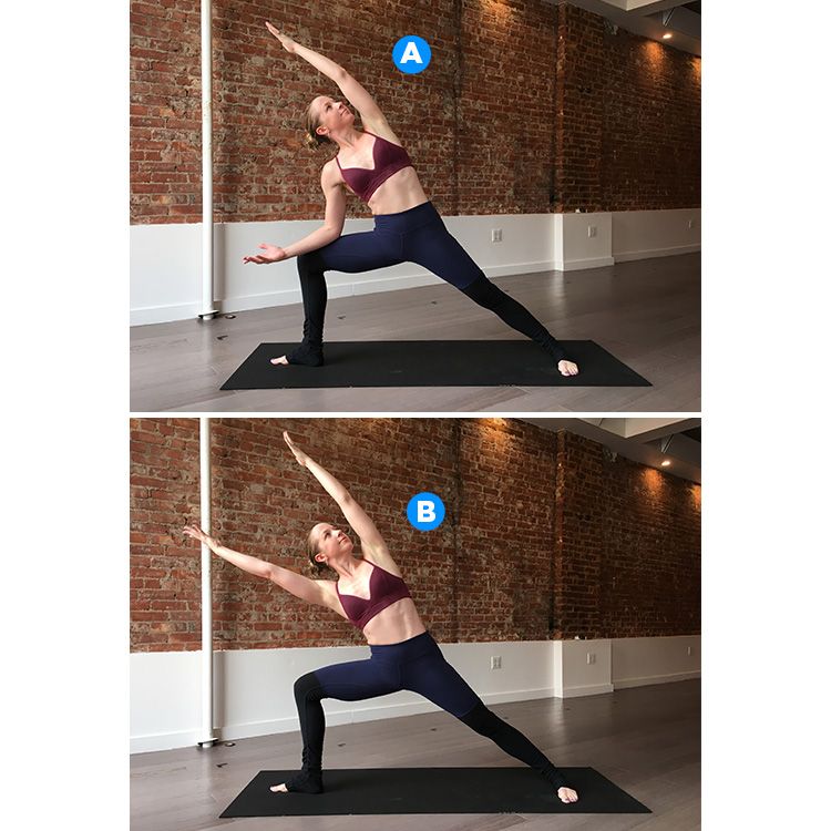 Core work with yoga block — YOGABYCANDACE