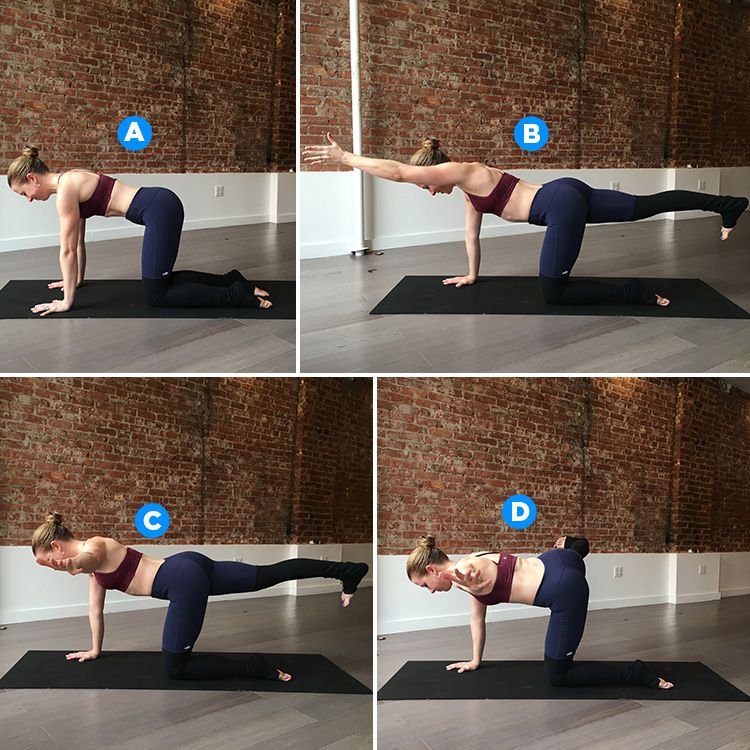 8 yoga poses for strong absconcept Royalty Free Vector Image