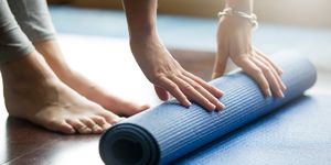 yoga training concept