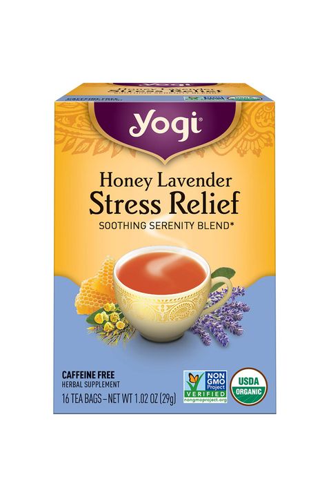 yogi tea honey lavender stress relief soothing serenity blend