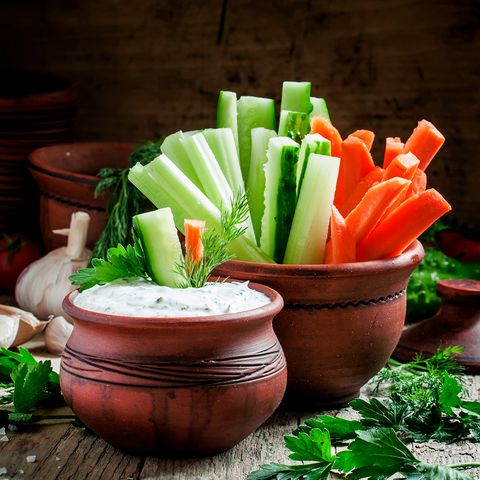 ranch dressing with carrots
