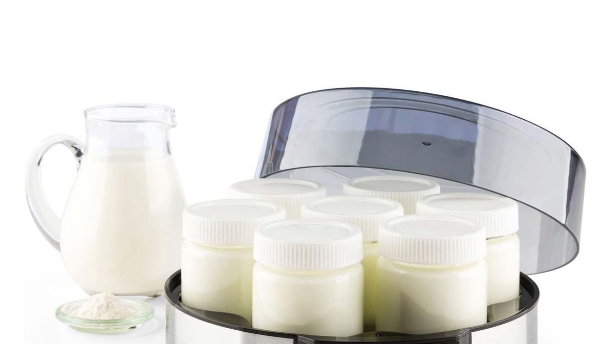 Yogurtera Seb Multi Délices Express con 12 vasos y 5 programas de postres