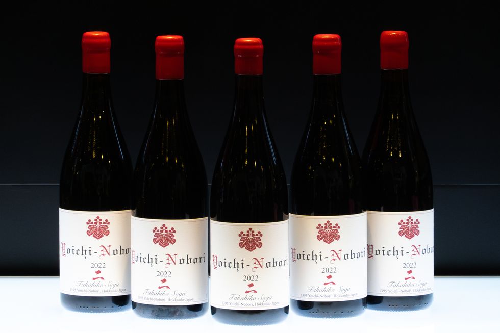 リーデル・ジャパンが初めてプロデュースしたワイン「ヨイチ・ノボリ・ツヴァイ2022」。