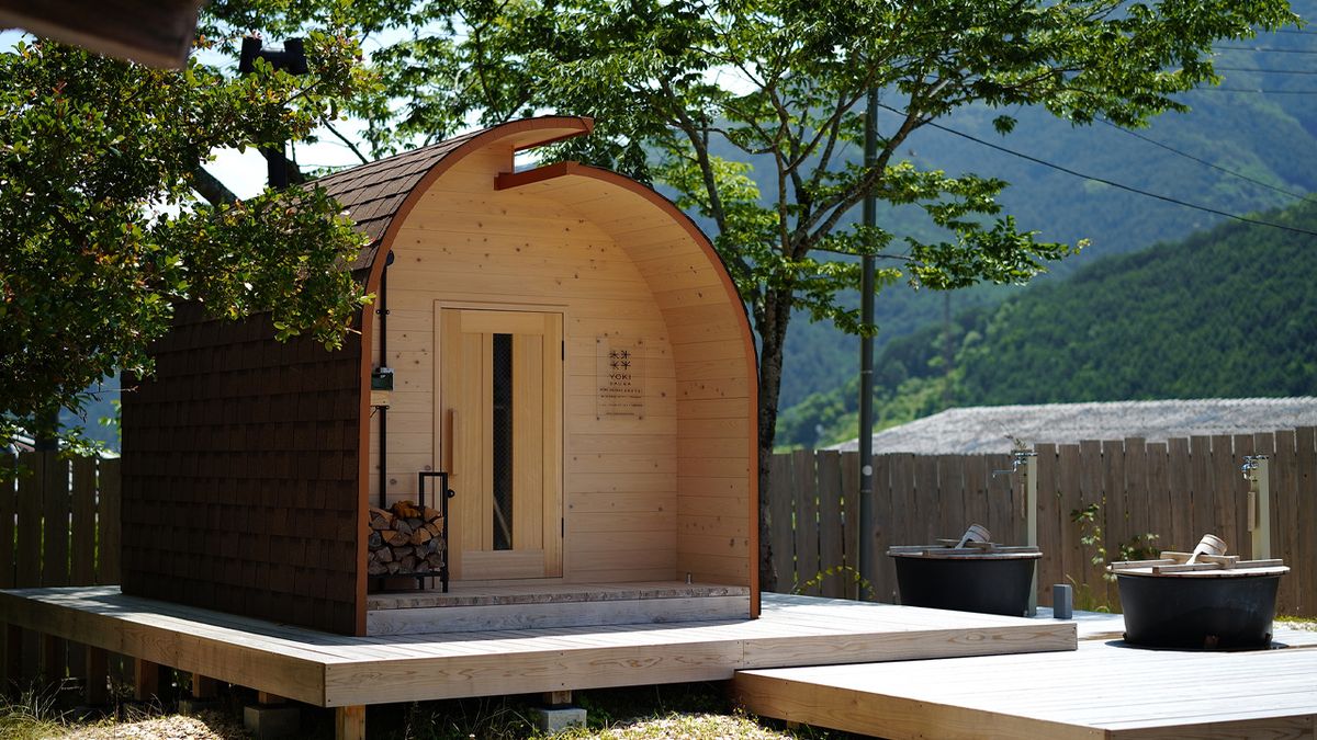 Come farti una sauna da giardino, così ti rilassi a costo zero
